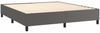 vidaXL Boxspringbettgestell Grau 180x200 cm Kunstleder 3121063 Bild 4