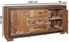 Sideboard Kommode SALONI Sheesham massiv 160x44x80 cm Landhausstil Bild 3