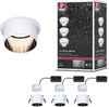Paulmann No. 93377 LED Einbauleuchten Set Gil 6W IP44 2700K Weiß Schwarz 3-Stufen dimmbar Bild 4