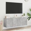 vidaXL TV-Wandschränke 2 Stk. Betongrau 60x30x41 cm 836945 Bild 4