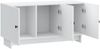 vidaXL TV-Schränk Weiß 99 x 34,5 x 50 cm Holzwerkstoff 894025 Bild 4