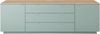 CORE TV-Sideboard in Schilf, Artisan Eiche Optik - Moderner Fernsehschrank mit Schubladen und viel Stauraum - 240 x 77 x 44 cm (B/H/T) Bild 3