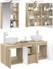 vidaXL Badezimmerschrank-Set 5 pcs Sonoma-Eiche 50 x 14,5 x 70 cm 3406353 Bild 3
