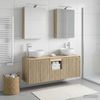 vidaXL Badezimmerschrank-Set 5 pcs Sonoma-Eiche 50 x 14,5 x 70 cm 3406353 Bild 4