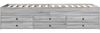 vidaXL Tagesbett mit Schubladen ohne Matratze Grau Sonoma 100x200 cm 3280872 Bild 4