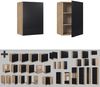 Hängeschrank Fame-Line Schwarz gestreift 50 cm Vicco Bild 5