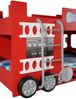 Feuerwehrbett Doppelbett mit Matratze + Rost Bild 5