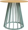 Esstisch Lensuu 76x Ø80 cm Pastellgrün/Eicheoptik [en. casa] Bild 5