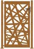 vidaXL Gartentor 100x150 cm Cortenstahl Helles Design 4100956 Bild 4