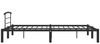 Bettgestell Schwarz Metall 120x200 cm [284658] Bild 4