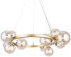 Maytoni Pendelleuchte Dallas 11-flammig gold cognac Bild 2