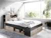 Vente-unique - LEANDRE Bett Holz, Platte GrauBeige - B 149,6 cm x H 95 cm x L 218,5 cm Bild 2