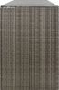 vidaXL Mülltonnenbox für 4 Tonnen Grau 274x80x117 cm Poly Rattan 319867 Bild 5