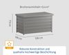 EcoStar Euroline Gartenboxen 1320 RAL 9007 Bild 4