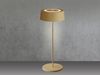 ECO-LIGHT Cocktail LED Aussentischleuchte Warmweiss dimmbar 2,2W IP54 Mattes Gold Bild 3