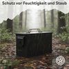 Trucky Aufbewahrungsbox 2x Munitionsbox Box Metallkiste Metallbox 33 x 19 x 23 cm Schwarz Bild 3