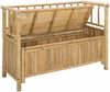 vidaXL Garten-Aufbewahrungsbank 110 x 47 x 80 cm Bambus Natur 42028076 Bild 3