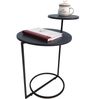 Beistelltisch BOLOGN - Eisen Anthrazit 55x35x35cm | Couchtisch Sofatisch Abstelltisch Bild 2