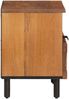 vidaXL Nachttisch 2 pcs Braun 40 x 33 x 46 cm Massivholz Mango 4017907 Bild 5