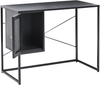 Schreibtisch HARJO Schwarz 100 cm 50 cm mit Stauraum Bild 4