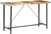 vidaXL 7-tlg. Bar-Set Altholz und Echtleder 3053447 Bild 2