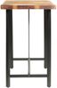 vidaXL 7-tlg. Bar-Set Altholz und Echtleder 3053447 Bild 4
