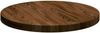 vidaXL Tischplatte Dunkelbraun Ø 40 x 2,5 cm Massivholz Eiche 42016007 Bild 5