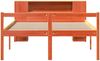 vidaXL Massivholzbett ohne Matratze Wachsbraun 140x190 cm Massivholz 3321981 Bild 4