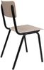 Stuhl Stapelstuhl BACK TO SCHOOL MATTE BEIGE von ZUIVER Bild 5
