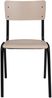 Stuhl Stapelstuhl BACK TO SCHOOL MATTE BEIGE von ZUIVER Bild 3
