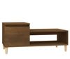 vidaXL Couchtisch Braun Eichen-Optik 100 x 50 x 45 cm Holzwerkstoff [821131] Bild 2