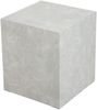 Beistelltisch Ellelu 45x40x40 cm Marmoroptik, Taupe [en. casa] Bild 2