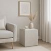 Beistelltisch Ellelu 45x40x40 cm Marmoroptik, Taupe [en. casa] Bild 5