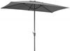 Schneider Schirme 'Tunis' Sonnenschirm, Stahl / Polyester anthrazit, 270 x 150 cm Bild 2