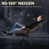 GTPLAYER Gaming-Stuhl Gamer Sessel Gamer Stuhl mit Fußstütze Lendenkissen Kopfstütze, Verstellbaren Armlehnen mit Fußstütze Gamingstuhl 150 Kg Drehbarer Bild 3