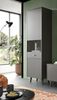 Vitrine Madea in grau matt 58 x 195 cm Bild 5