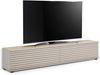 Lowboard >Lumero< in Artisan Eiche Dekor, schwarz - 180x32x31cm (BxHxT) Bild 1