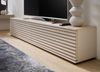 Lowboard >Lumero< in Artisan Eiche Dekor, schwarz - 180x32x31cm (BxHxT) Bild 5