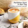 MiaMio Tasse Kaffeetassen Set 4er x 300 ml/Geschenk Kaffee Becher mit Sprüchen, 4-tlg. Bild 2