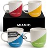 MiaMio Tasse Kaffeetassen Set 4er x 300 ml/Geschenk Kaffee Becher mit Sprüchen, 4-tlg. Bild 4