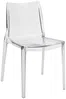 Vente-unique - RANKAZA Stuhl Plastik Transparent - B 51 cm x H 81 cm x L 50 cm Bild 5