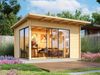 Gartenhaus Starla 44 A Schwedenrot Bild 1
