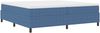 vidaXL Plattformbettgestell Blau 200 x 200 cm Cordstoff 3337430 Bild 2