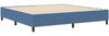 vidaXL Plattformbettgestell Blau 200 x 200 cm Cordstoff 3337430 Bild 4