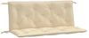 vidaXL Gartenbank-Auflagen 2 Stk. Beige 120x50x7 cm Oxford-Gewebe 361681 Bild 2