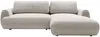 Vente-unique - MONELIA Sofa Stoff Grau - B 167 cm x H 81 cm x L 270 cm Bild 3