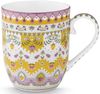 PiP Studio Becher Lily&Lotus Yellow Henkelbecher Small 0,2l Set2, Porzellan Bild 3