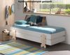 Stapelbett Karlene 204x94x28 Kinderbett MDF Weiß Bild 4