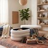 Relaxdays Sitzbank aus Teddystoff Bild 5