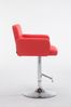 Barhocker Los Angeles Kunstleder, Rot Bild 5